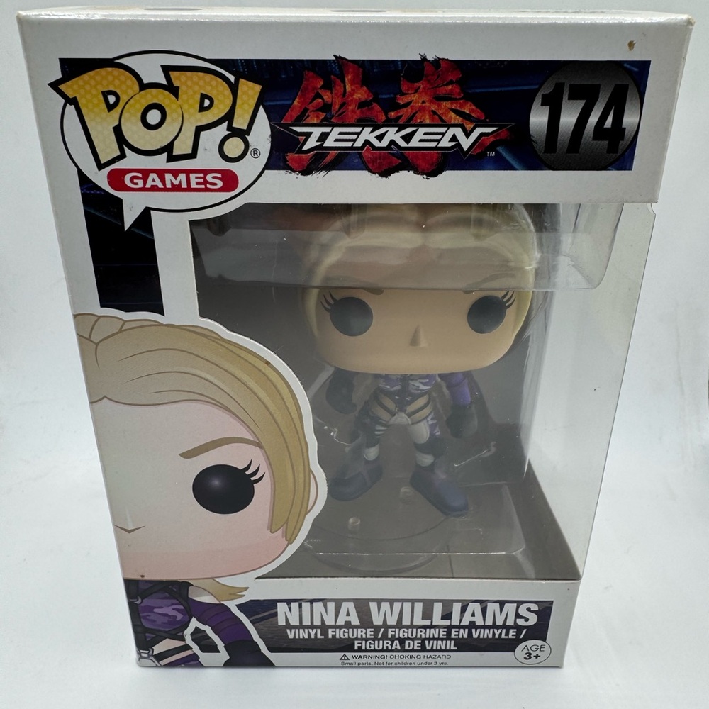 Funko Pop! Games: Tekken - Nina Williams Vinyl Figure